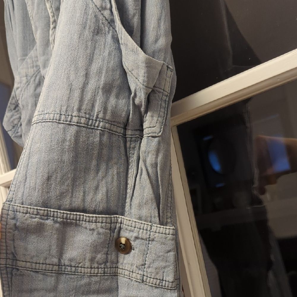 Free People Blue Jogger Pants Size XS - Picture 3 of 11